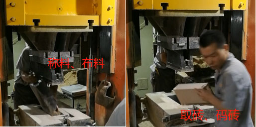 手動(dòng)稱料、布料